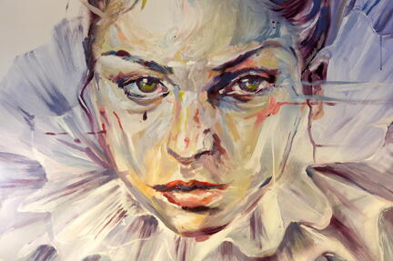 Femme à la fraise2